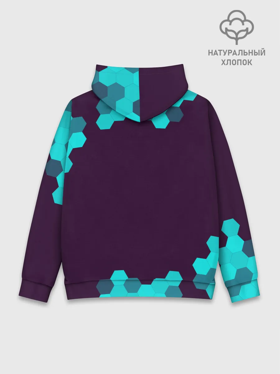 Худи мужской база хлопок / WARFRAME / ВАРФРЕЙМ