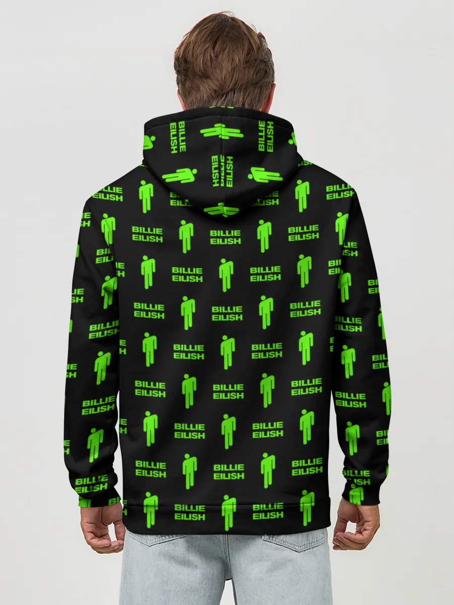 Худи мужской база хлопок / Billie Eilish