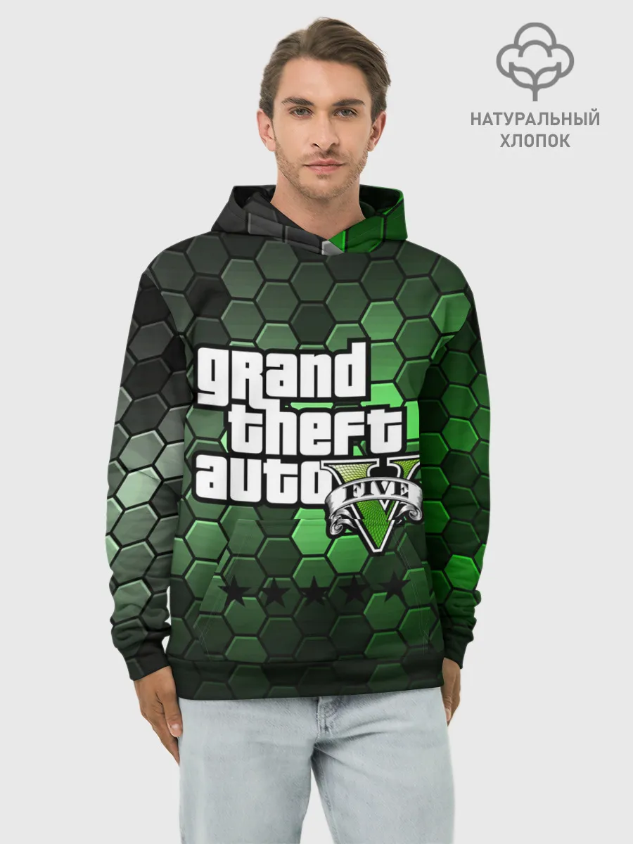 Худи мужской база хлопок / GTA 5 / ГТА 5