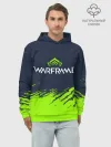 Худи мужской база хлопок / WARFRAME / ВАРФРЕЙМ