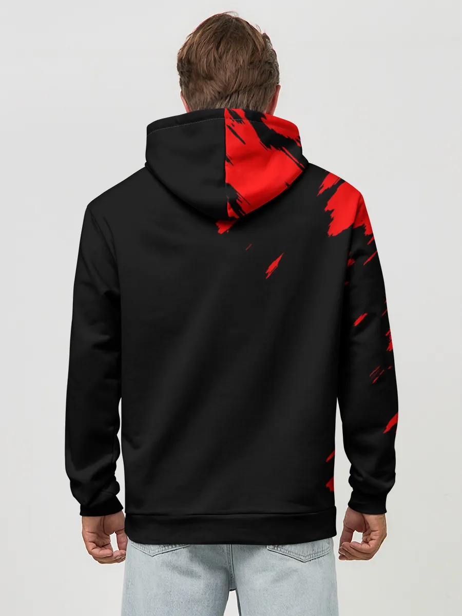 Худи мужской база хлопок / JoJo Bizarre Adventure