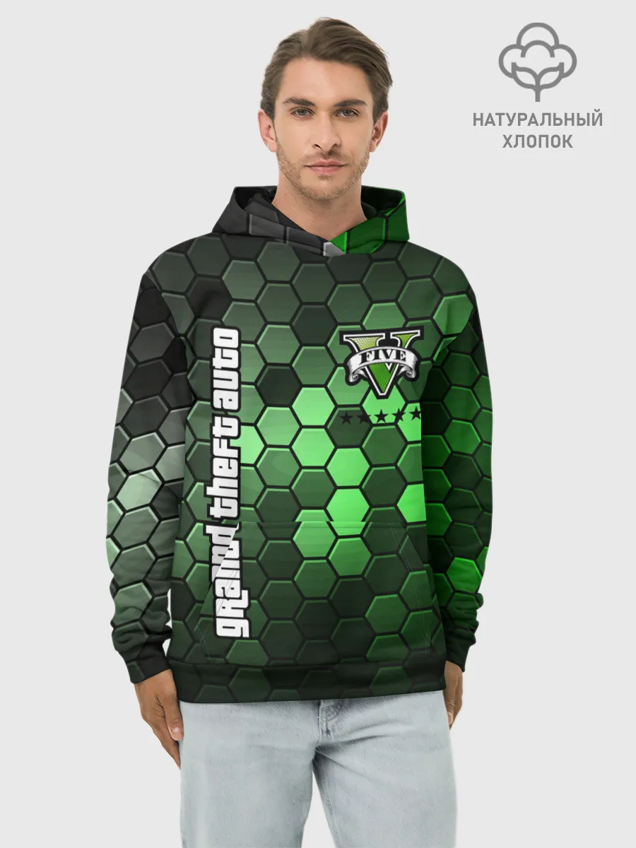 Худи мужской база хлопок / GTA 5 / ГТА 5
