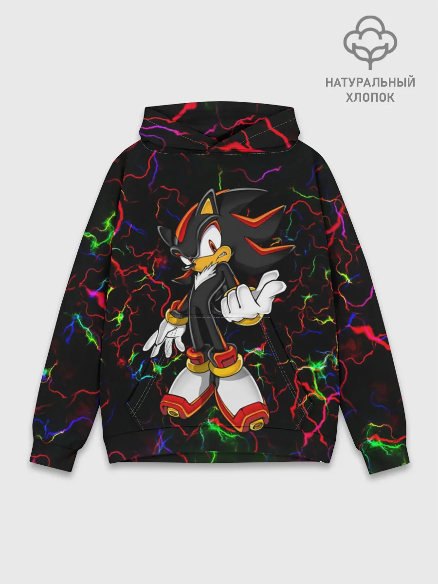 Худи мужской база хлопок / Соник | Sonic