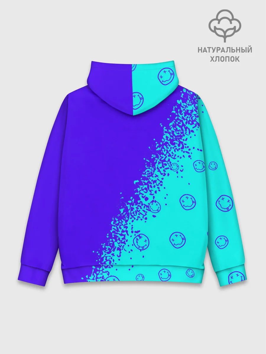 Худи мужской база хлопок / NIRVANA / НИРВАНА