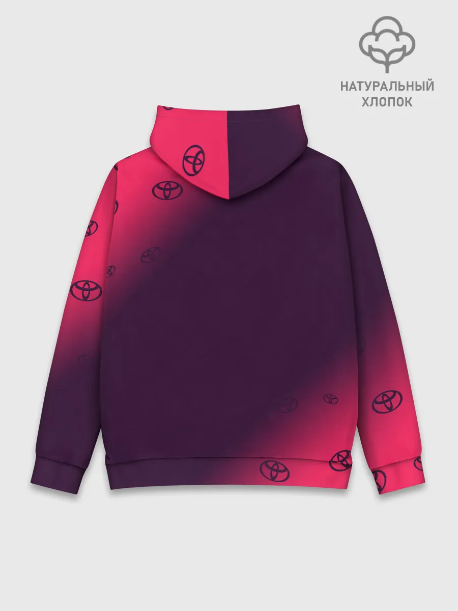 Худи мужской база хлопок / TOYOTA / ТОЙОТА