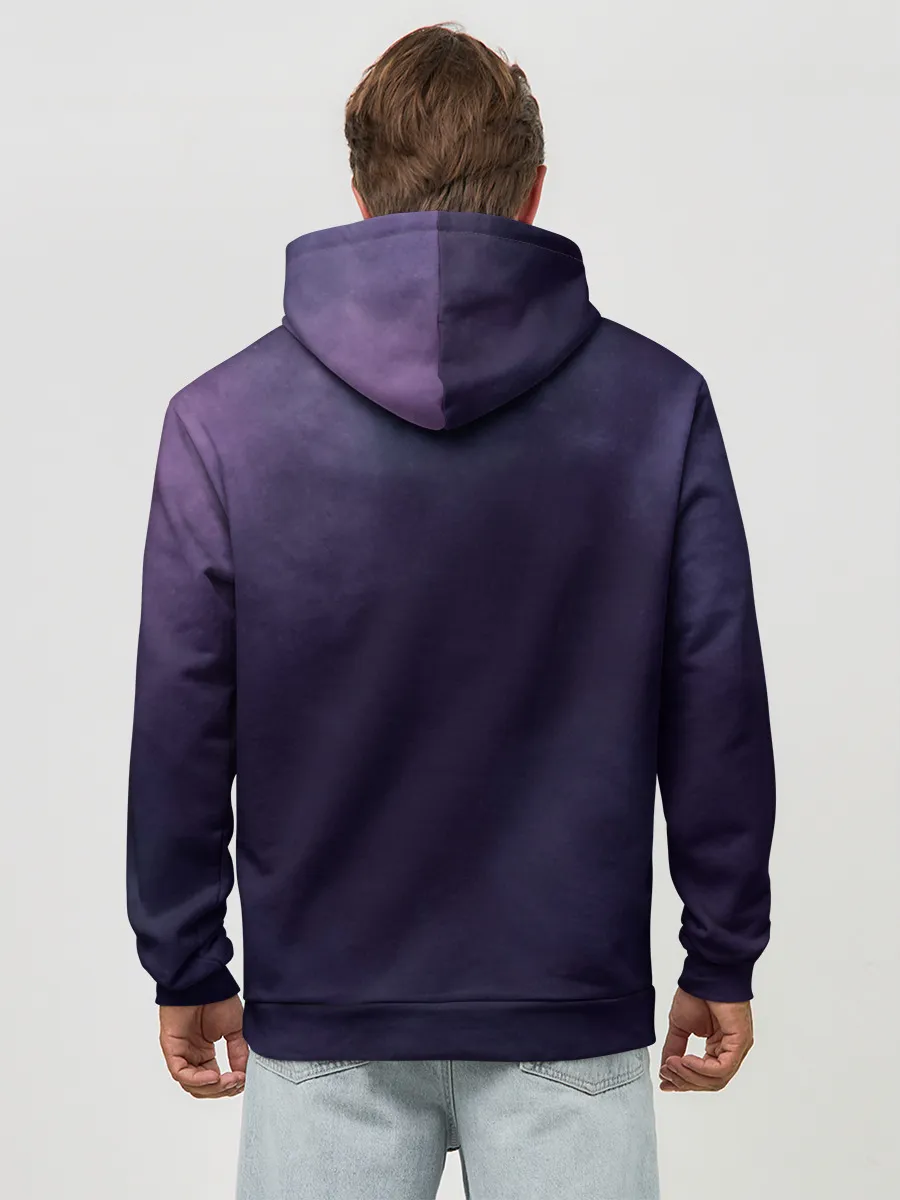 Худи мужской база хлопок / Space Lion