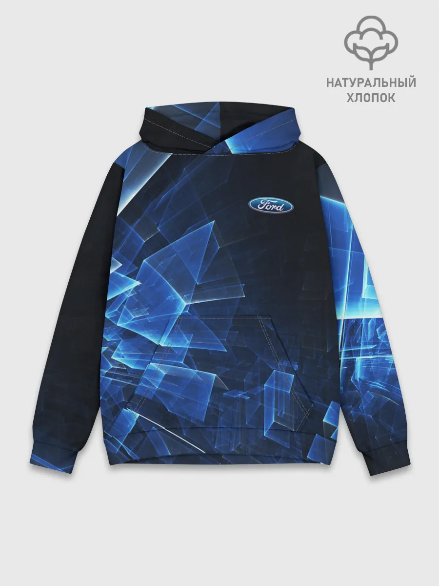 Худи мужской база хлопок / Ford
