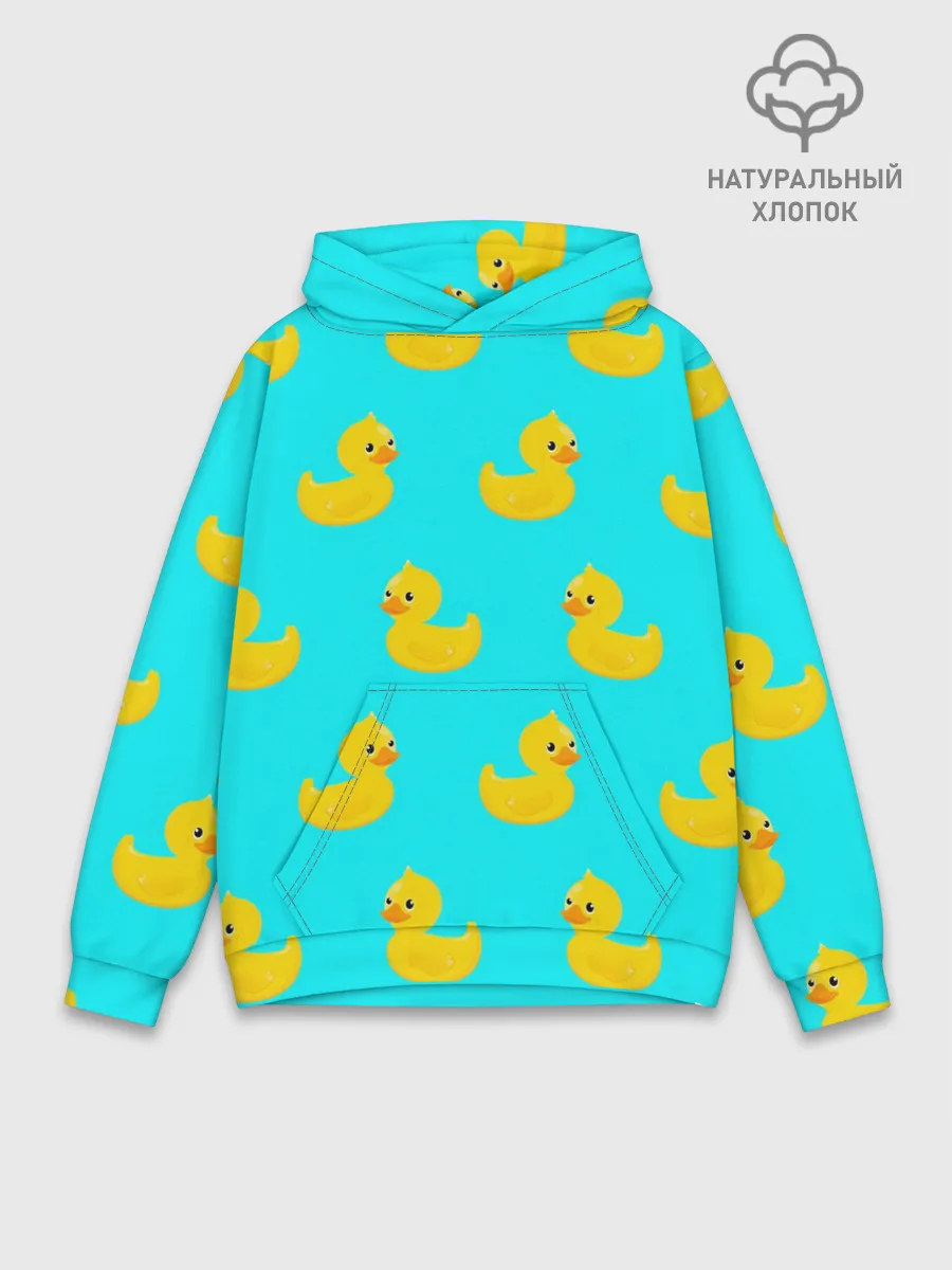 Худи мужской база хлопок / Уточки
