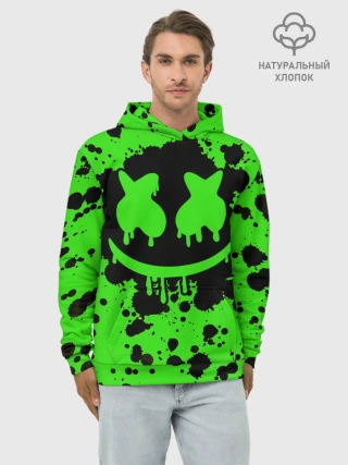 Худи мужской база хлопок / Marshmello