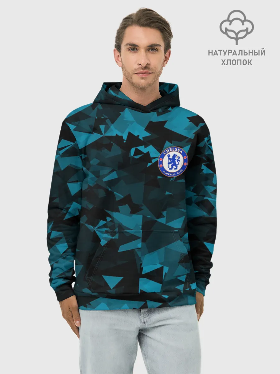 Худи мужской база хлопок / Chelsea | Челси
