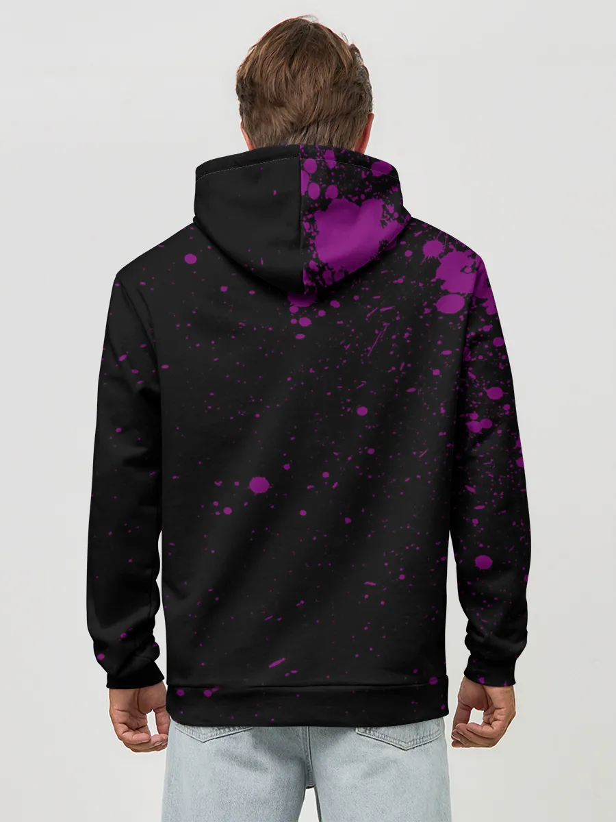 Худи мужской база хлопок / Star Platinum