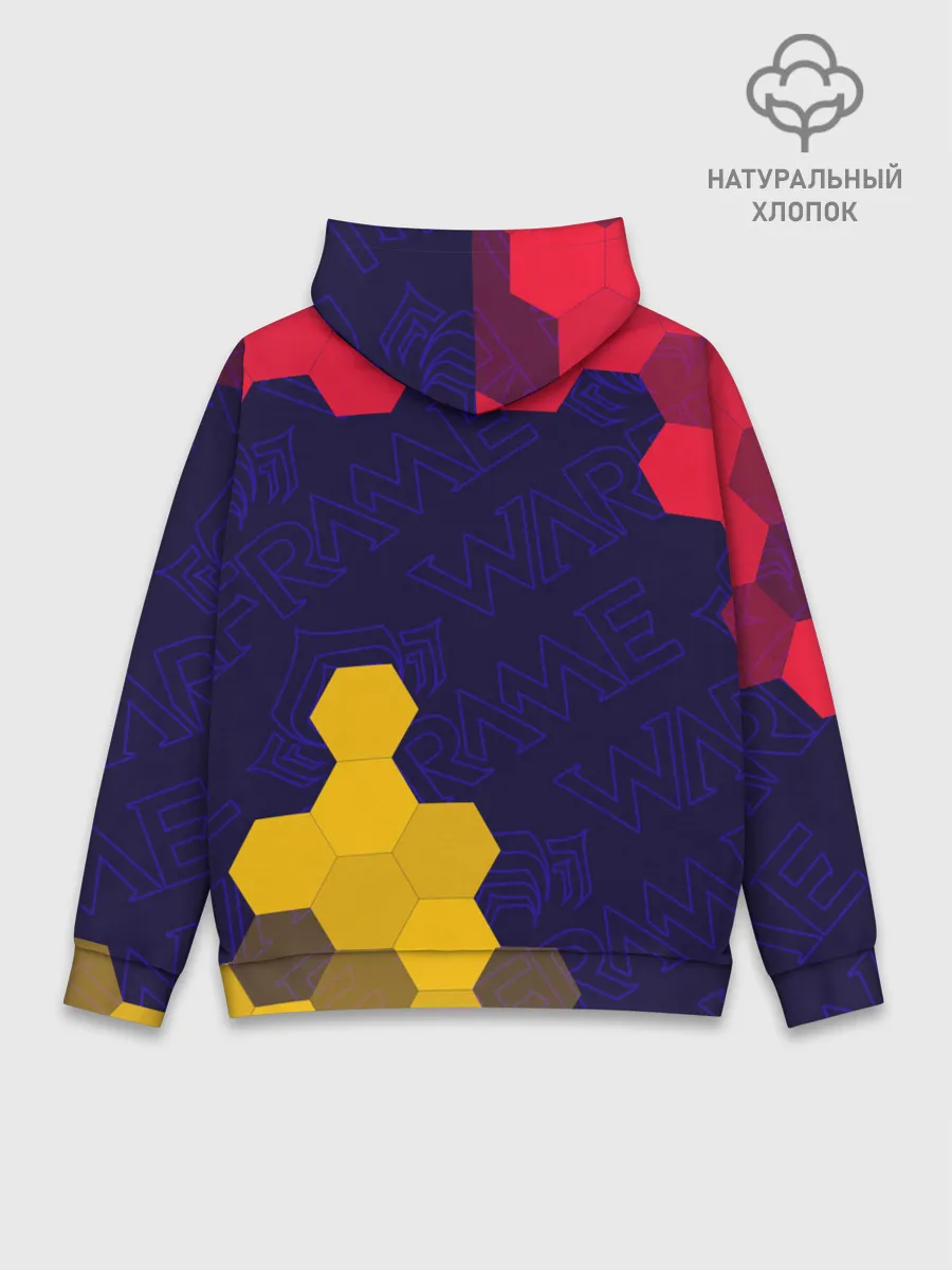 Худи мужской база хлопок / WARFRAME / ВАРФРЕЙМ