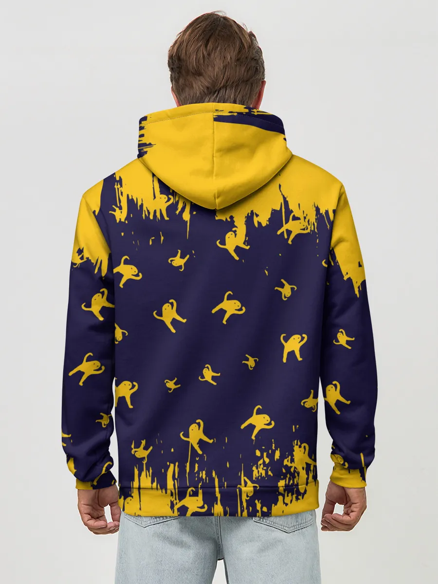 Худи мужской база хлопок / ЪУЪ СЪУКА