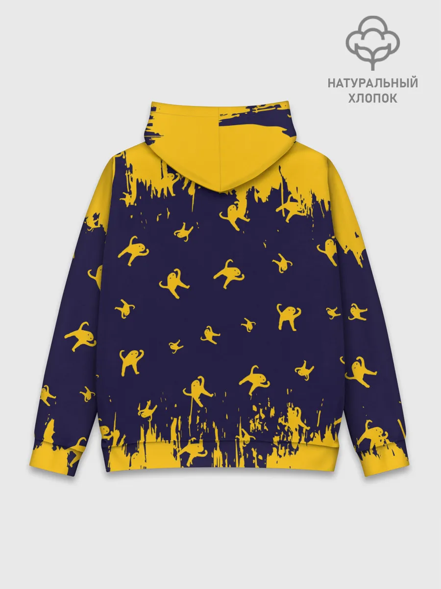 Худи мужской база хлопок / ЪУЪ СЪУКА