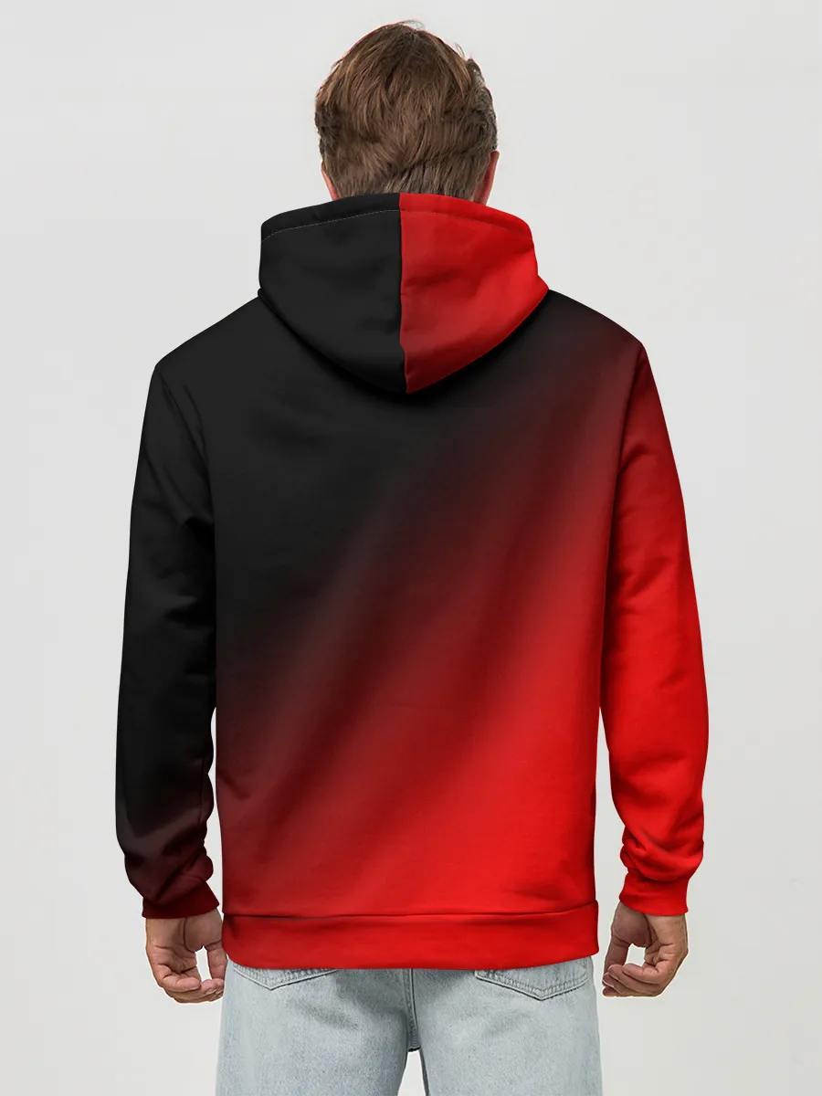 Худи мужской база хлопок / ЪУЪ СЪУКА