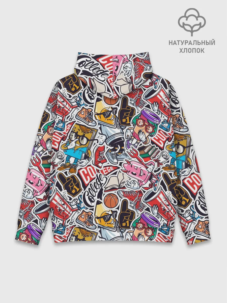 Худи мужской база хлопок / MIX