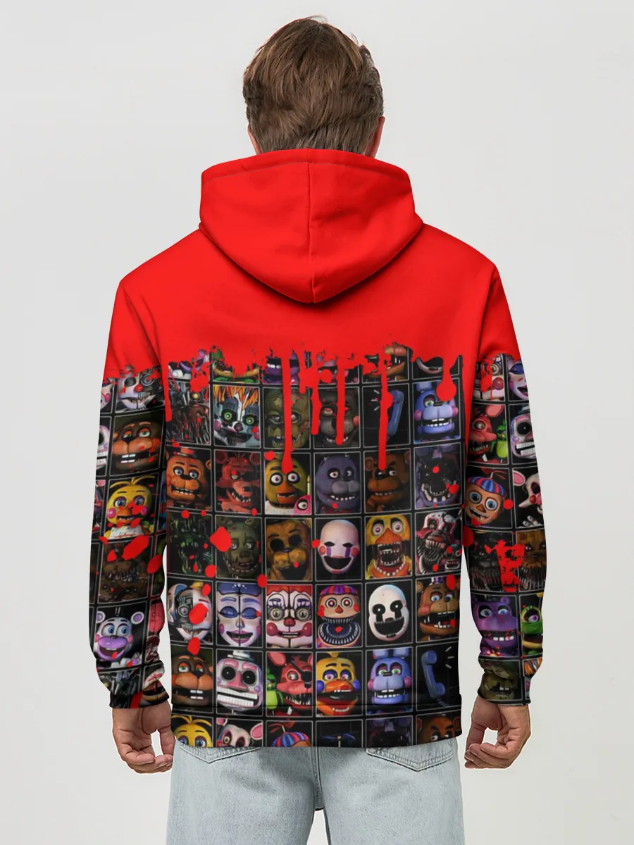 Худи мужской база хлопок / Five Nights At Freddys