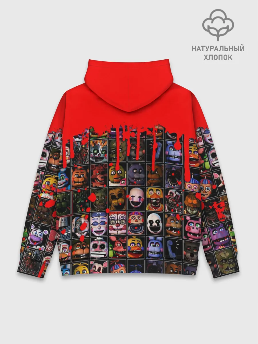 Худи мужской база хлопок / Five Nights At Freddys