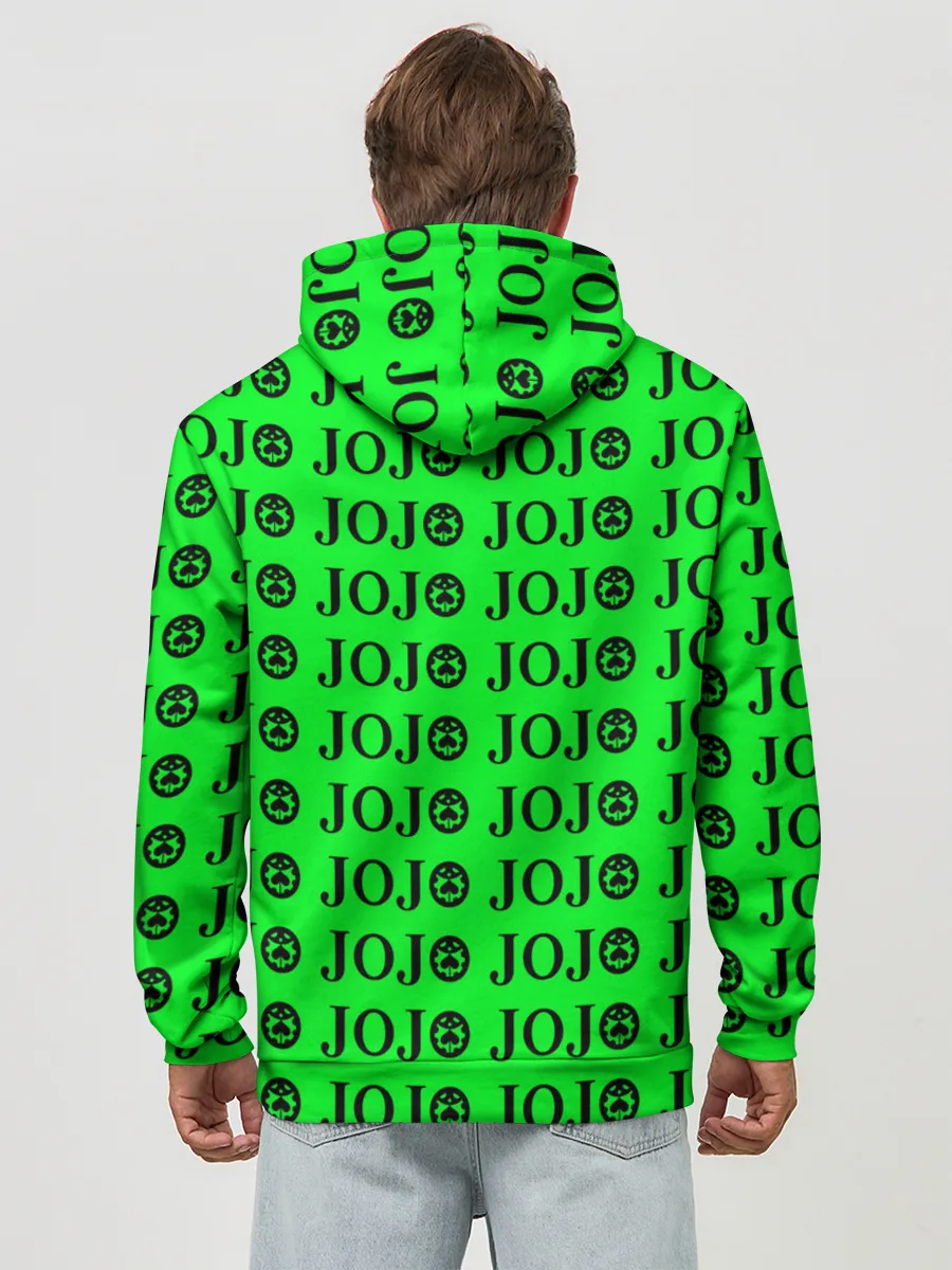 Худи мужской база хлопок / JoJo Bizarre Adventure