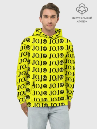 Худи мужской база хлопок / JoJo Bizarre Adventure