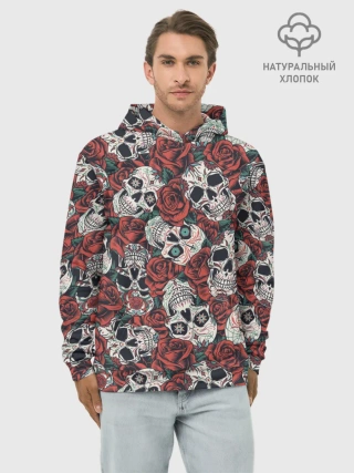 Худи мужской база хлопок / halloween casual