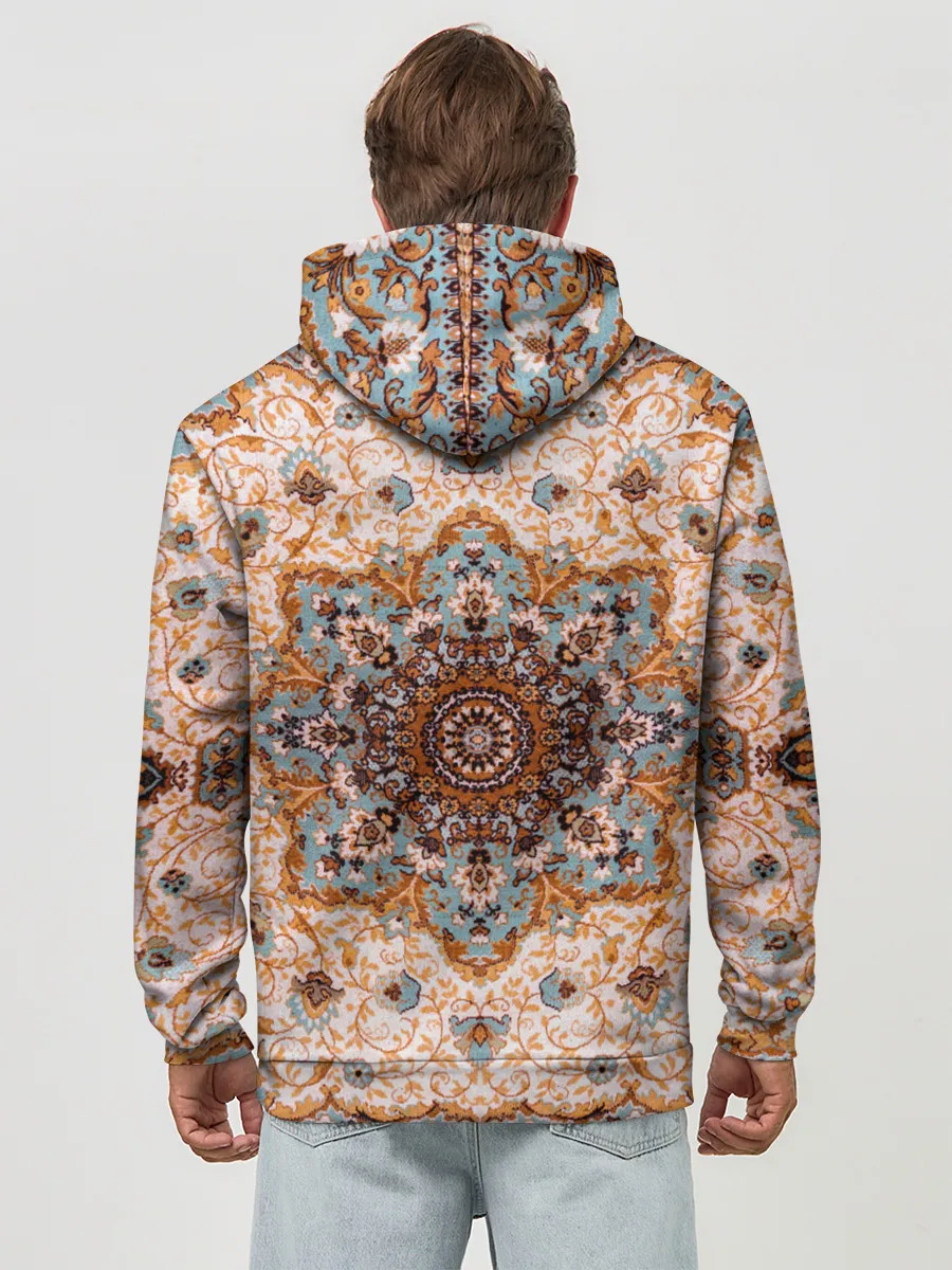 Худи мужской база хлопок / Старый ковер