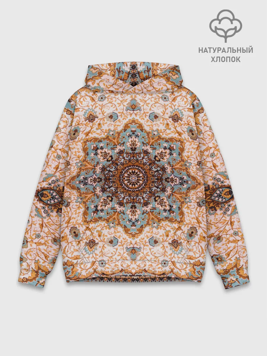 Худи мужской база хлопок / Старый ковер