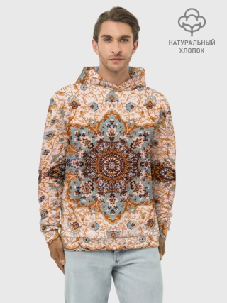 Худи мужской база хлопок / Старый ковер