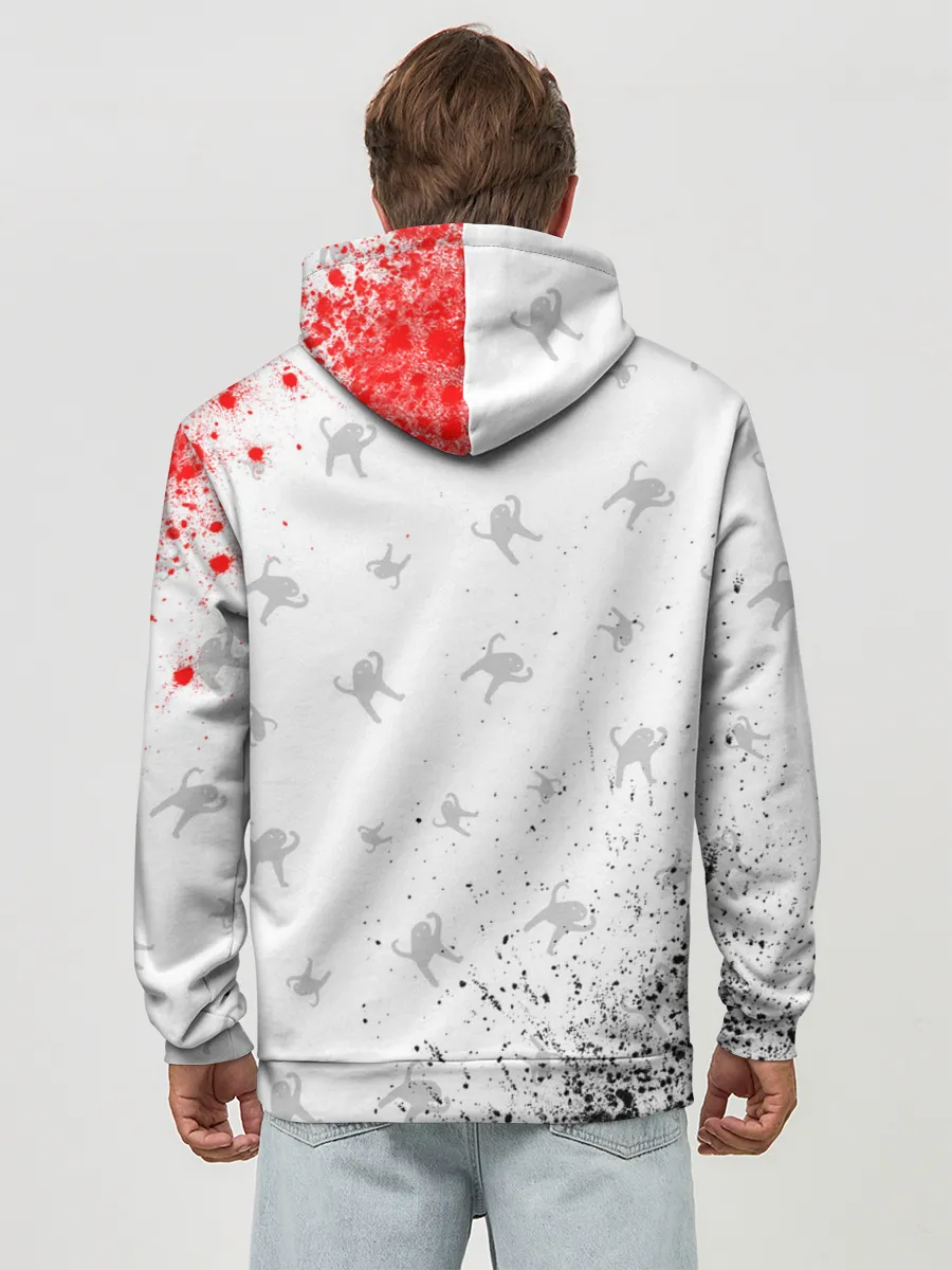 Худи мужской база хлопок / ЪУЪ СЪУКА