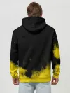 Худи мужской база хлопок / Хамон желтый дым