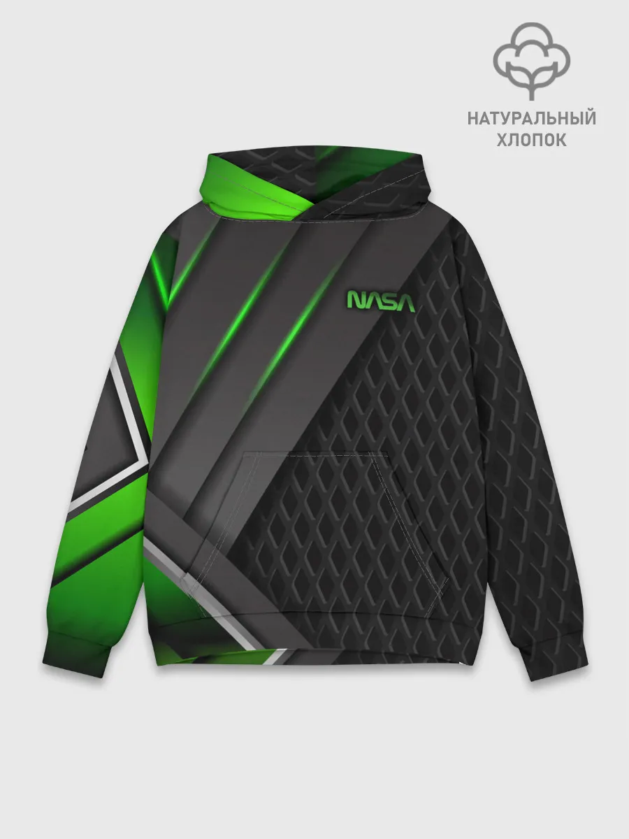 Худи мужской база хлопок / NASA