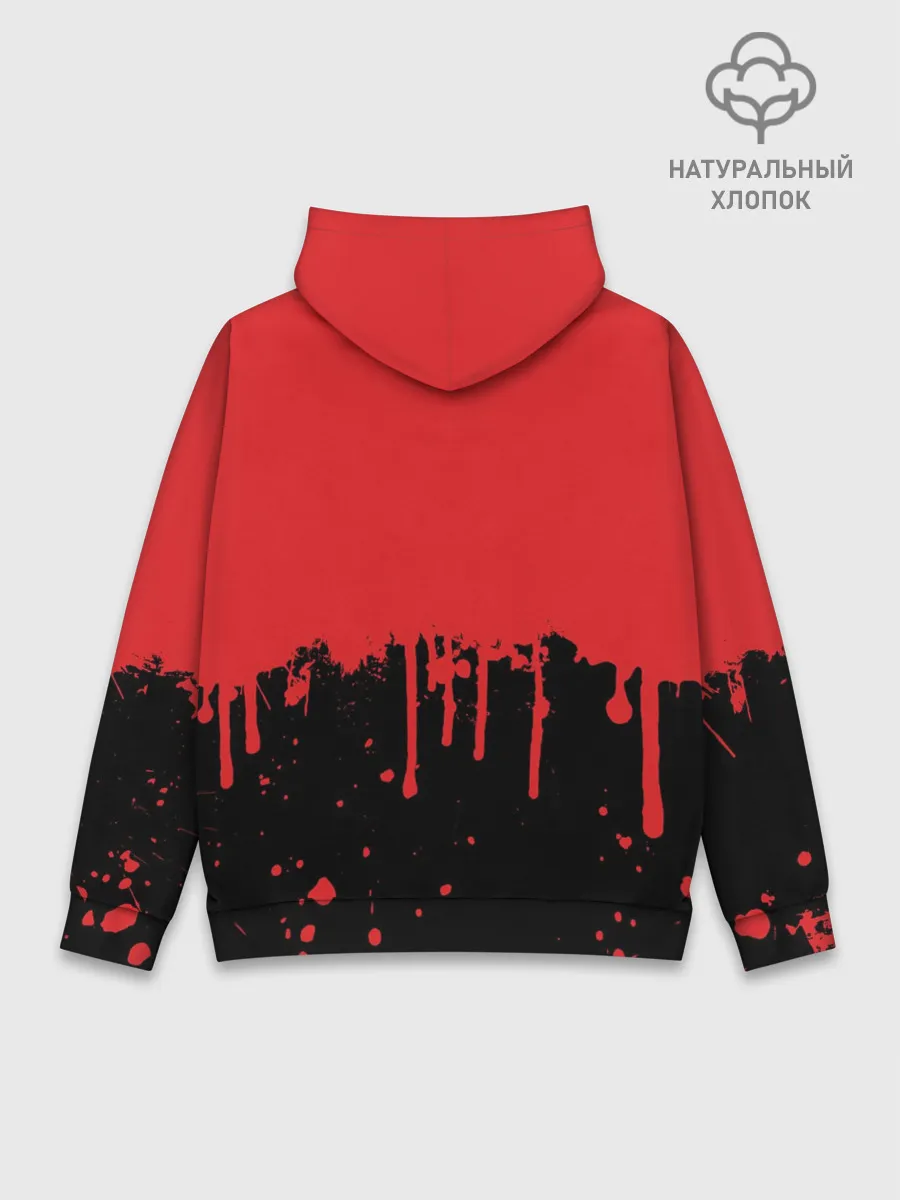 Худи мужской база хлопок / ROBLOX PIGGY - СВИНКА ПИГГИ