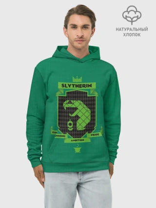 Худи мужской база хлопок / Slytherin