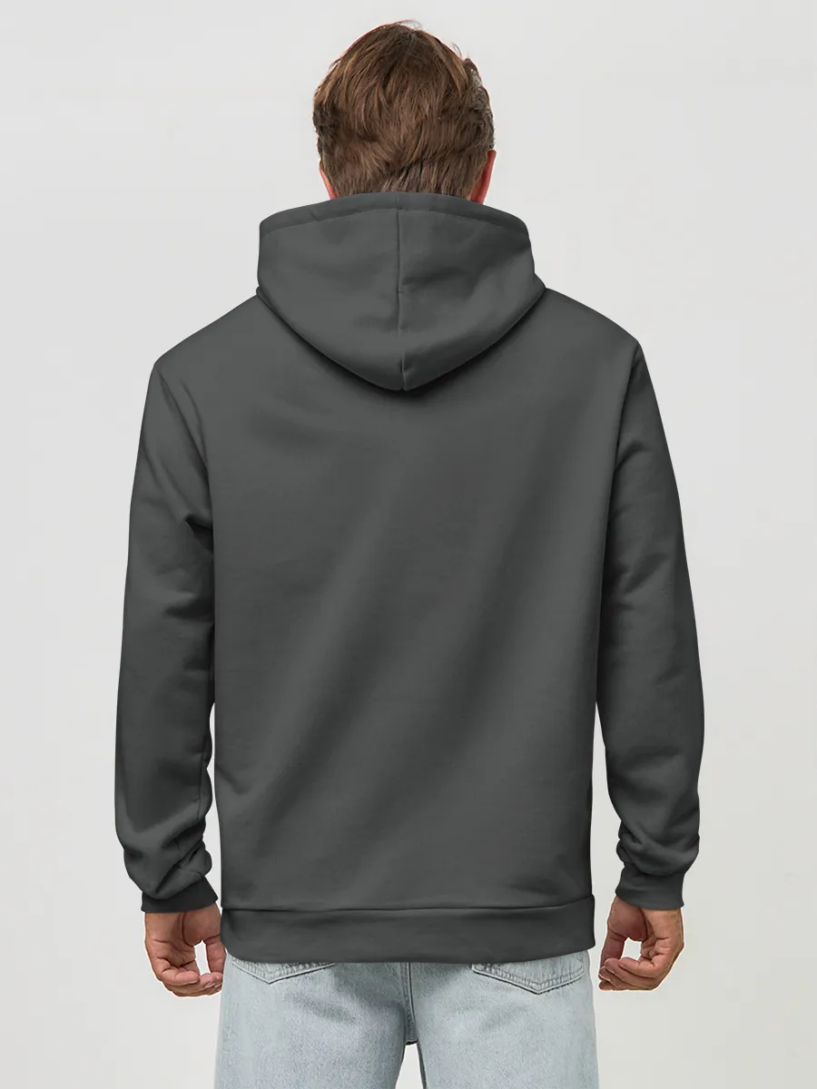 Худи мужской база хлопок / Волк