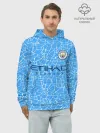 Худи мужской база хлопок / Manchester City 20/21 Home Kit