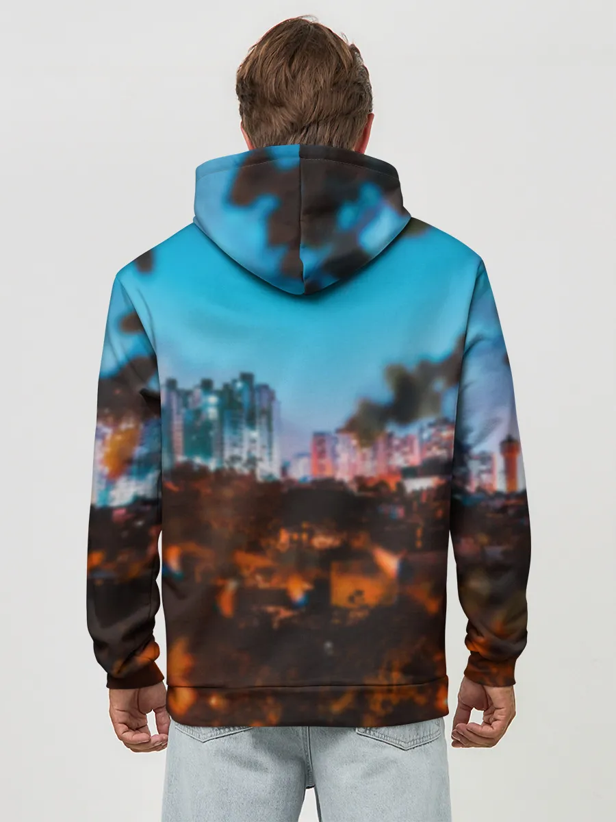 Худи мужской база хлопок / Футаба Сакура