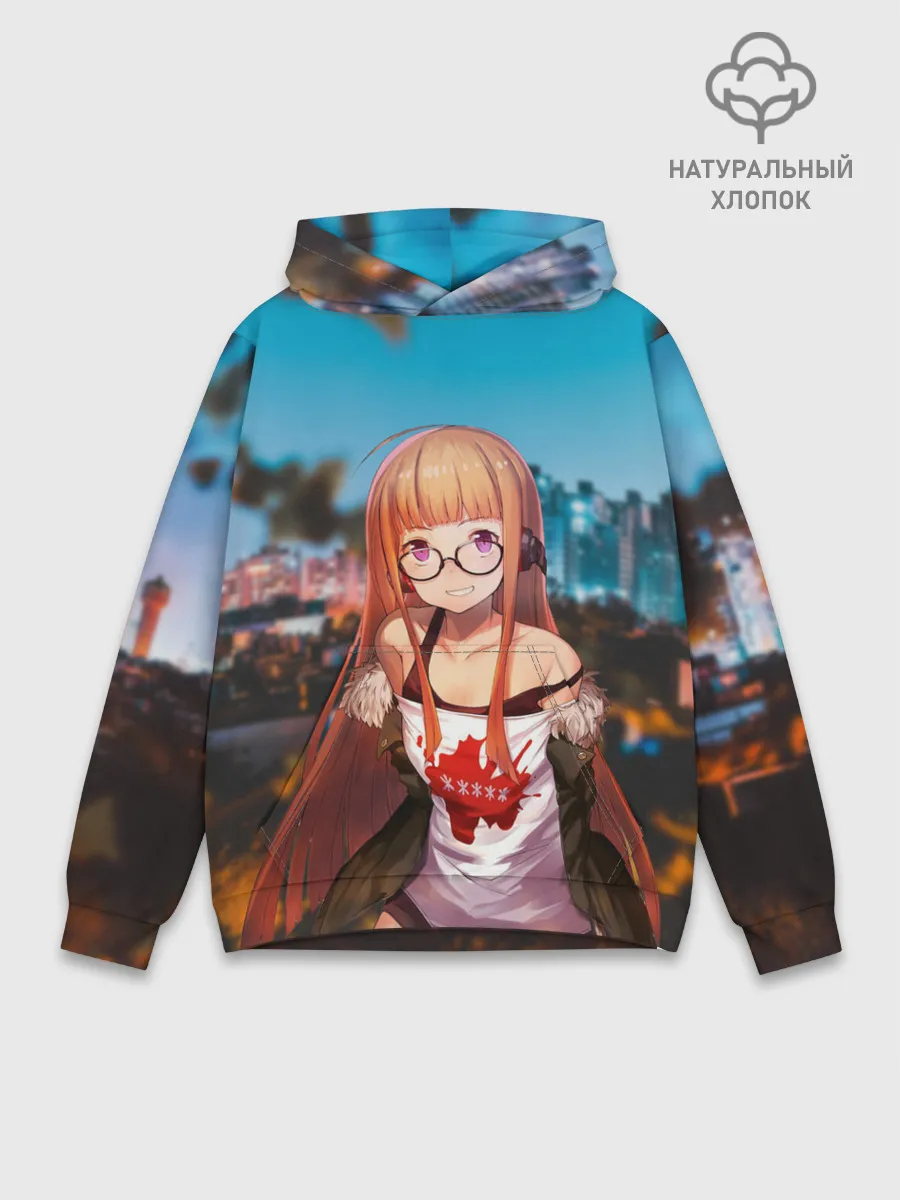 Худи мужской база хлопок / Футаба Сакура