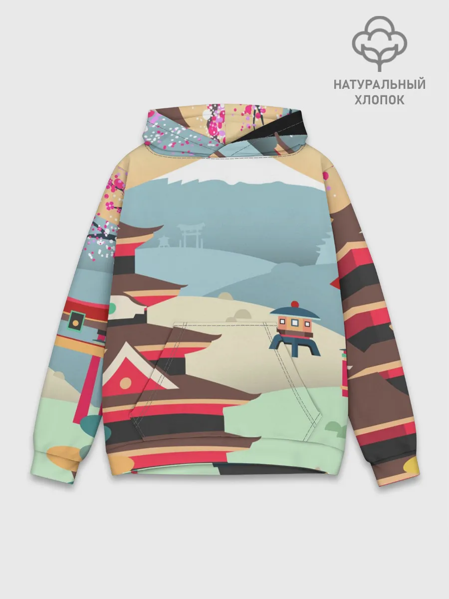 Худи мужской база хлопок / Tokyo