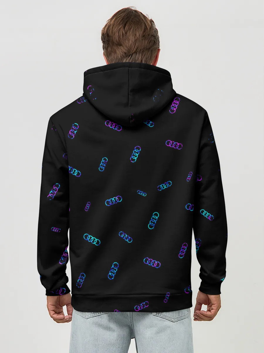 Худи мужской база хлопок / AUDI / АУДИ