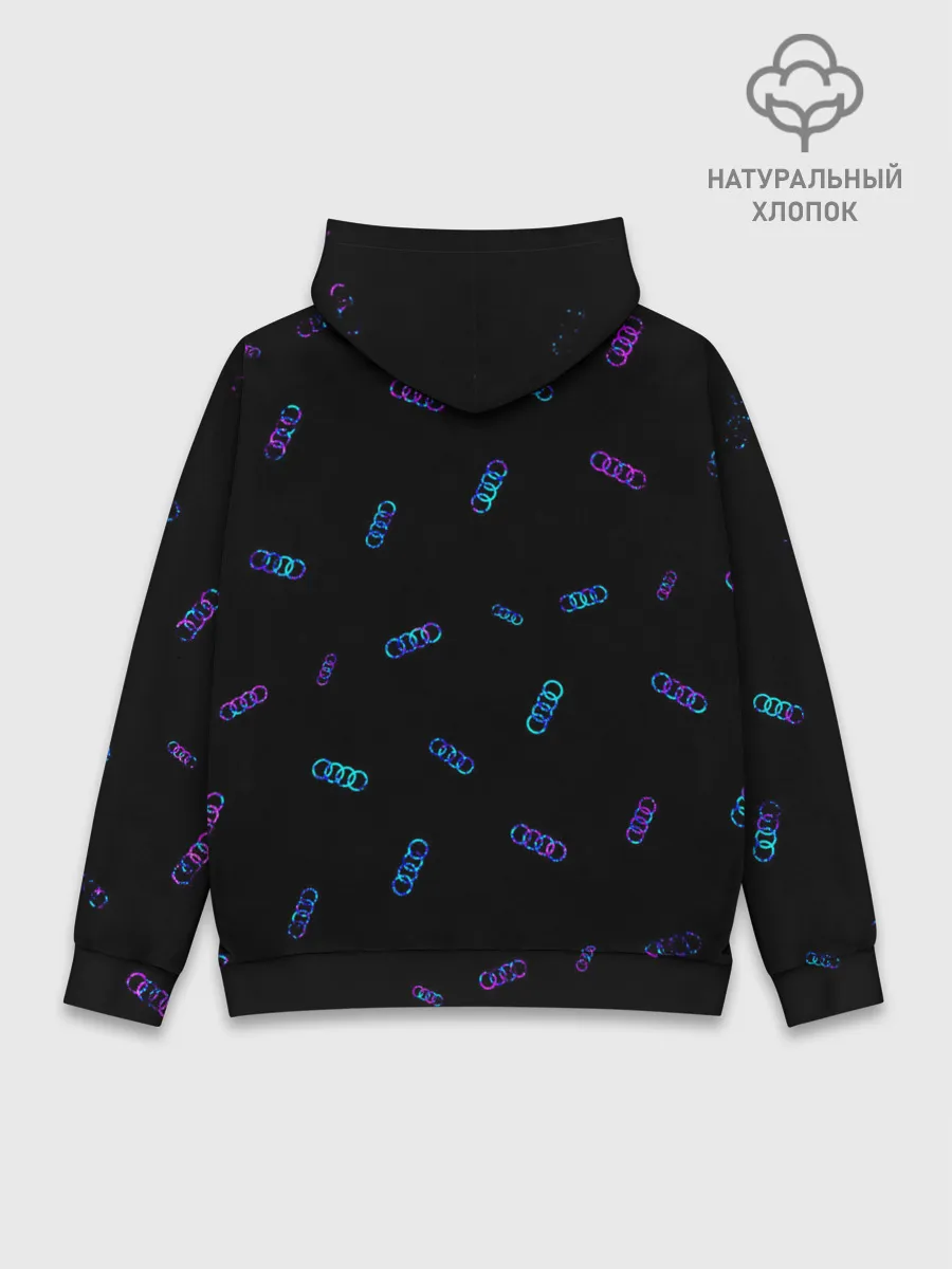 Худи мужской база хлопок / AUDI / АУДИ