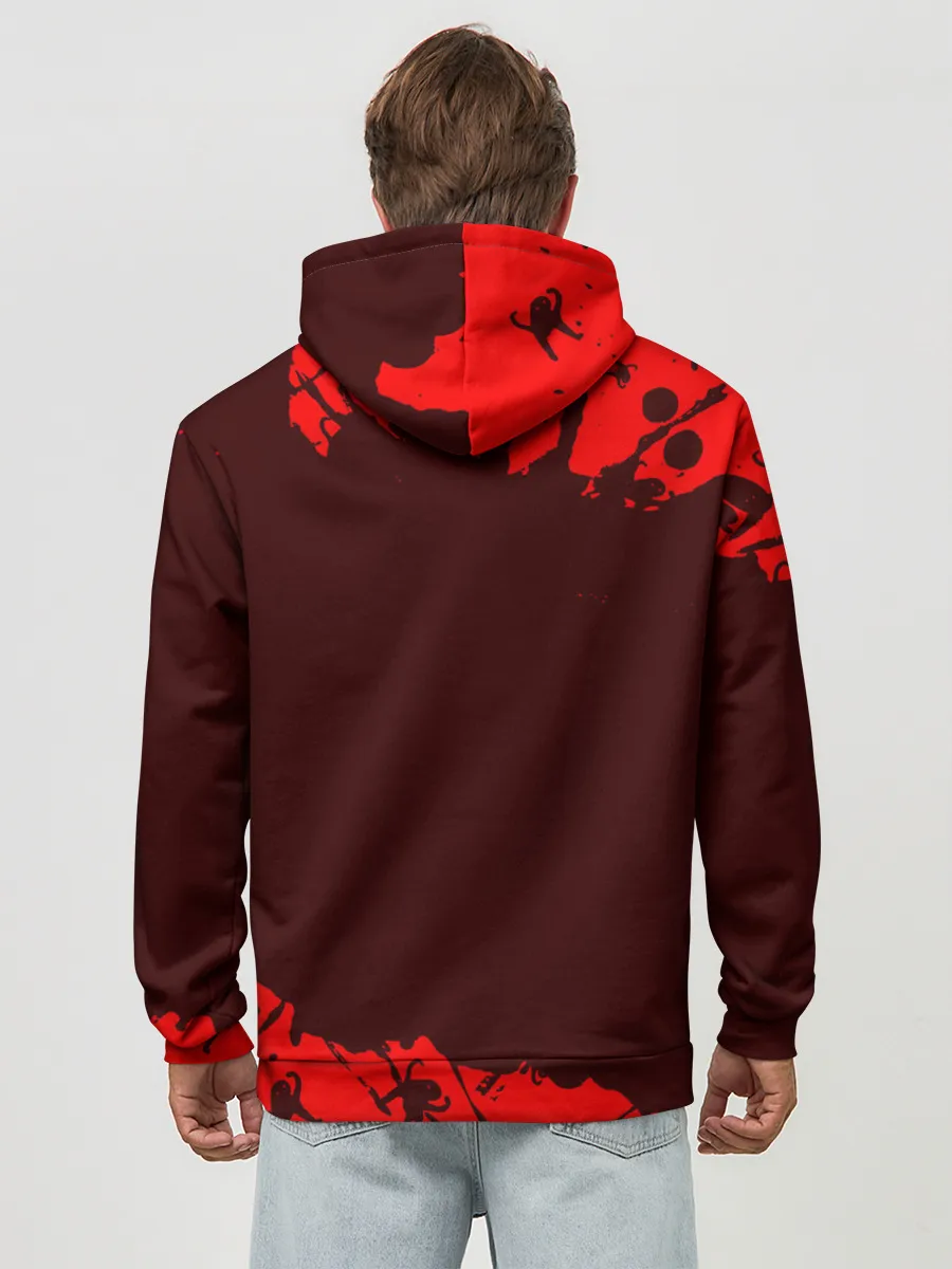 Худи мужской база хлопок / ЪУЪ СЪУКА