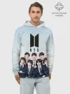 Худи мужской база хлопок / BTS