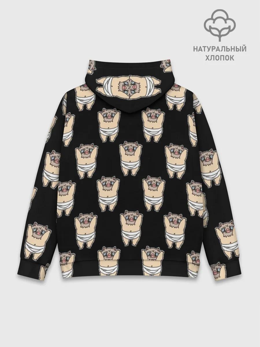 Худи мужской база хлопок / Иноске