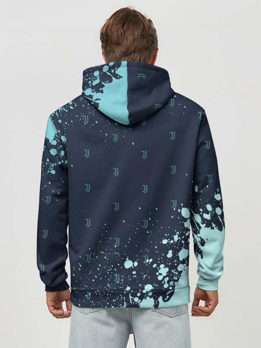 Худи мужской база хлопок / JUVENTUS / ЮВЕНТУС