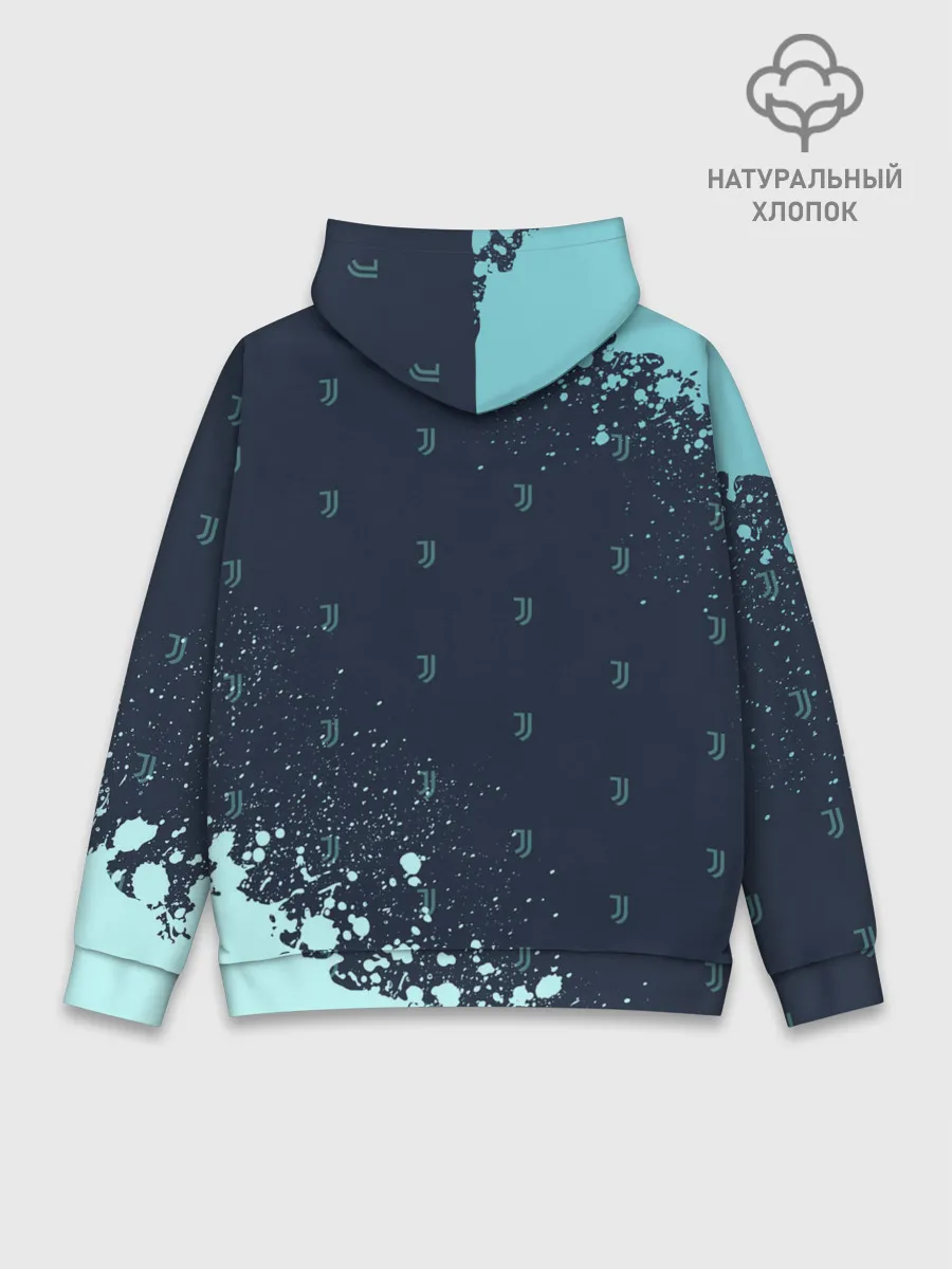 Худи мужской база хлопок / JUVENTUS / ЮВЕНТУС