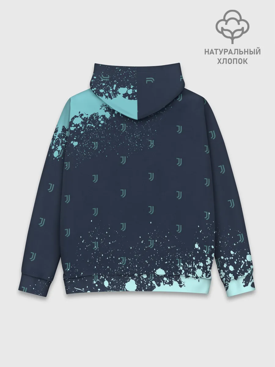 Худи мужской база хлопок / JUVENTUS / ЮВЕНТУС