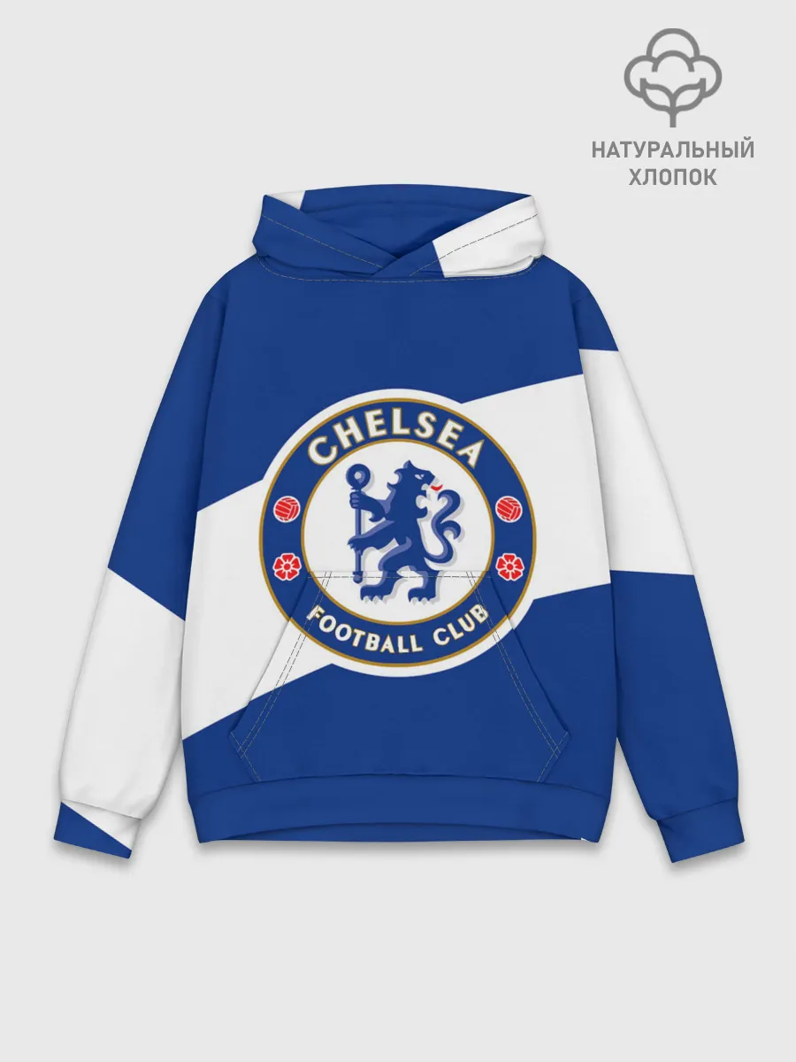 Худи мужской база хлопок / Chelsea SPORT