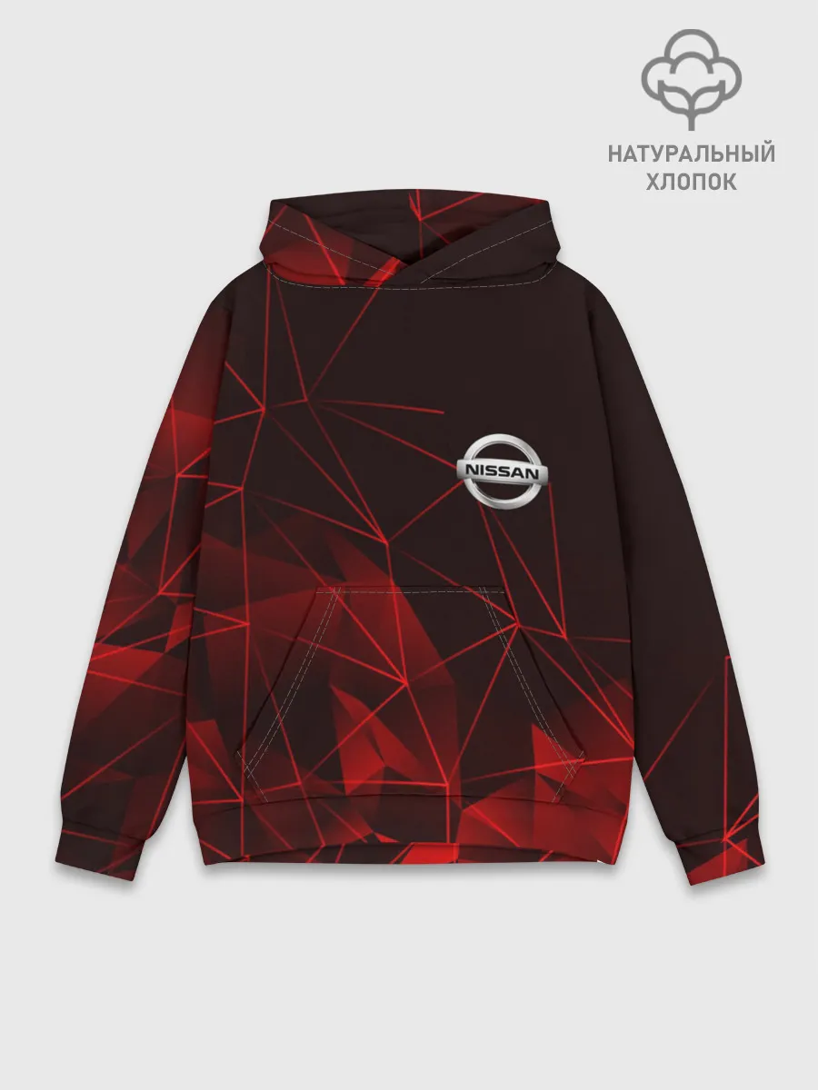 Худи мужской база хлопок / NISSAN