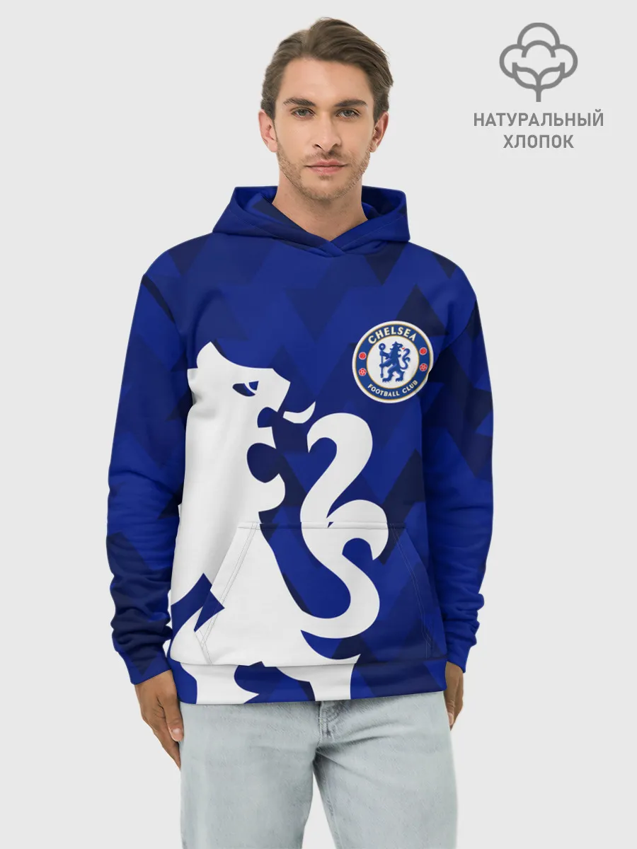 Худи мужской база хлопок / Chelsea
