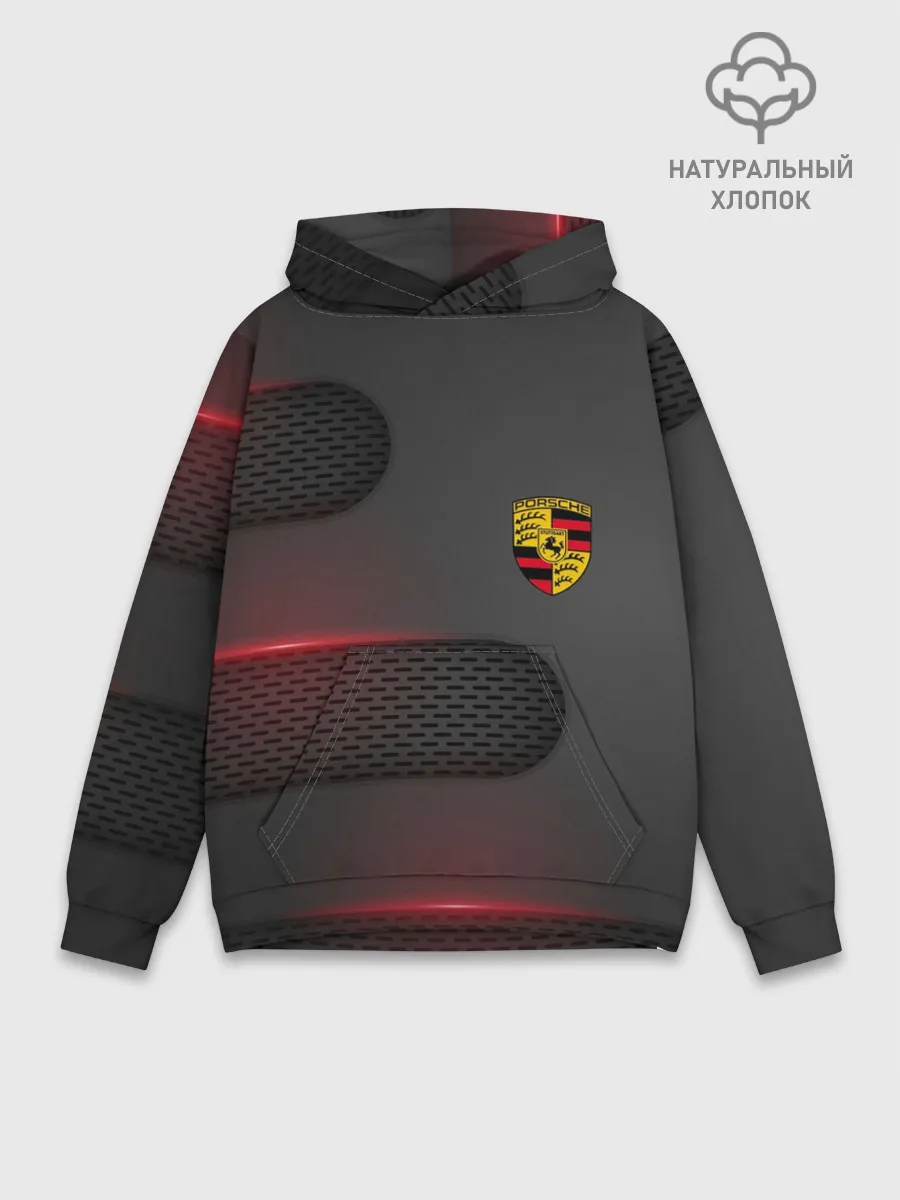 Худи мужской база хлопок / PORSCHE